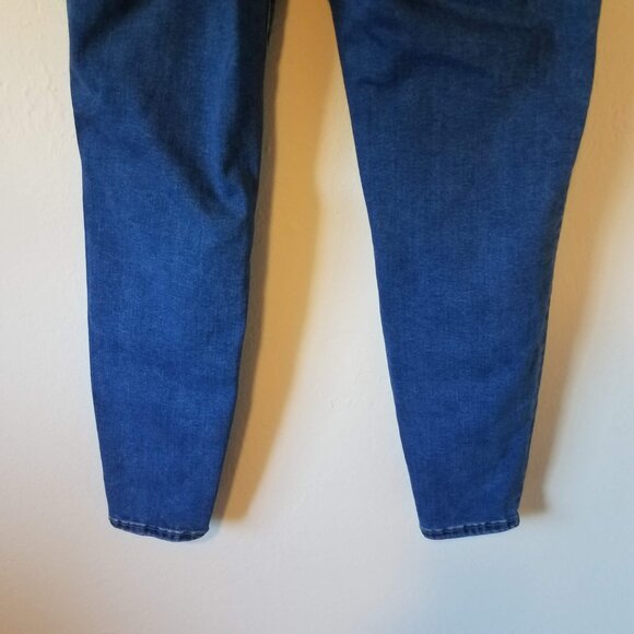 Good American Jeans Power Stretch Pull-On Skinny Denim Women's 5 GLV478T - Picture 6 of 10